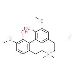 ChemSpider 2D Image | Magnoflorine Iodide | C20H24INO4