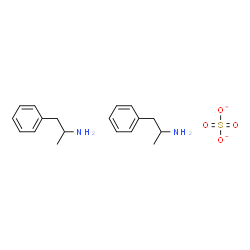 ChemSpider 2D Image | 1-Phenylpropan-2-amine sulfate (2:1) | C18H26N2O4S