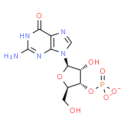 ChemSpider 2D Image | guanosine 3'-phosphate | C10H12N5O8P