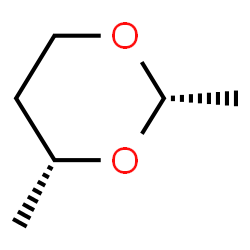 ChemSpider 2D Image | cis-2,4-Dimethyl-1,3-dioxane | C6H12O2