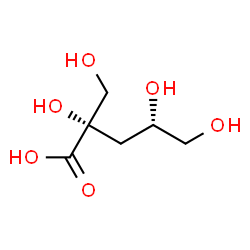 ChemSpider 2D Image | Isosaccharinic acid | C6H12O6