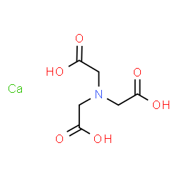 ChemSpider 2D Image | Calcium N,N-bis(carboxymethyl)glycine (1:1) | C6H9CaNO6