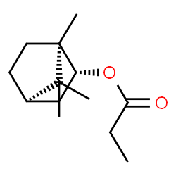 ChemSpider 2D Image | Isobornyl propionate | C13H22O2