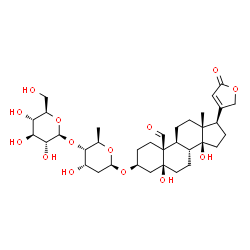 ChemSpider 2D Image | Erysimoside | C35H52O14