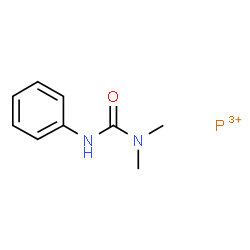 ChemSpider 2D Image | 1,1-dimethyl-3-phenyl-urea; phosphorus(+3) trihydride cation | C9H18N2OP