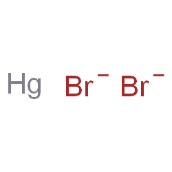 ChemSpider 2D Image | MERCURY(II) BROMIDE (1:2) | Br2Hg