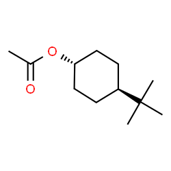 ChemSpider 2D Image | trans-4-tert-Butylcyclohexyl acetate | C12H22O2