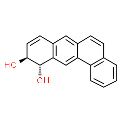 ChemSpider 2D Image | (10S,11S)-10,11-Dihydro-10,11-tetraphenediol | C18H14O2