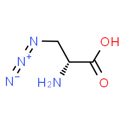 ChemSpider 2D Image | 3-Azido-D-alanine | C3H6N4O2