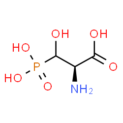 ChemSpider 2D Image | L-3-Phosphoserine | C3H8NO6P