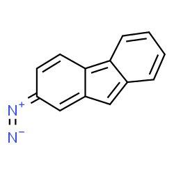 ChemSpider 2D Image | 2-Diazo-2H-fluorene | C13H8N2