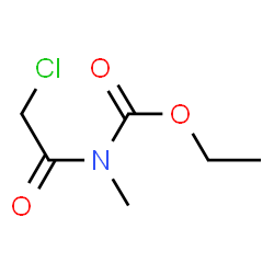 ChemSpider 2D Image | Ethyl (chloroacetyl)methylcarbamate | C6H10ClNO3