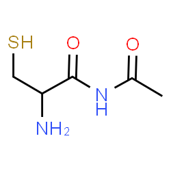 ChemSpider 2D Image | N-Acetylcysteinamide | C5H10N2O2S
