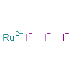 ChemSpider 2D Image | ruthenium(+2) cation triiodide | I3Ru