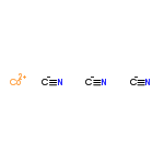 InChI=1/3CN.Co/c3*1-2;/q3*-1;+2