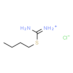 ChemSpider 2D Image | (amino-butylsulfanyl-methylene)ammonium chloride | C5H13ClN2S