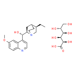 ChemSpider 2D Image | Dihydroquinidine gluconate | C26H38N2O9