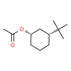 ChemSpider 2D Image | (1S,3R)-3-tert-Butylcyclohexyl acetate | C12H22O2