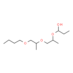 ChemSpider 2D Image | ((BUTOXYMETHYLETHOXY)METHYLETHOXY)PROPAN-1-OL | C13H28O4