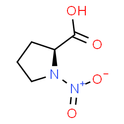 ChemSpider 2D Image | 1-Nitro-L-proline | C5H8N2O4
