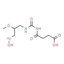 ChemSpider 2D Image | meralluride | C9H16HgN2O6