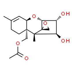 ChemSpider 2D Image | 15-acetoxy Scirpenol | C17H24O6