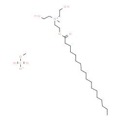 ChemSpider 2D Image | 2-Hydroxy-N-(2-hydroxyethyl)-N-methyl-N-[2-(stearoyloxy)ethyl]ethanaminium methyl sulfate | C26H55NO8S