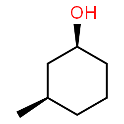 ChemSpider 2D Image | cis-3-methylcyclohexanol | C7H14O