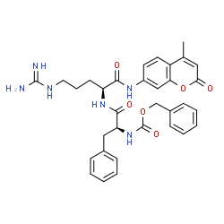 ChemSpider 2D Image | Z-Phe-arg-amc | C33H36N6O6