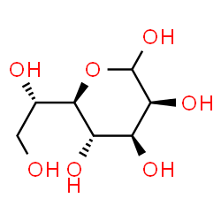 ChemSpider 2D Image | (5R)-5-[(1S)-1,2-Dihydroxyethyl]-D-lyxopyranose | C7H14O7