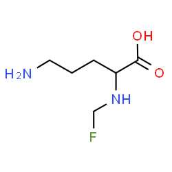ChemSpider 2D Image | Monofluoromethylornithine | C6H13FN2O2