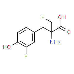 ChemSpider 2D Image | 3-fluoro-alpha-fluoromethyltyrosine | C10H11F2NO3