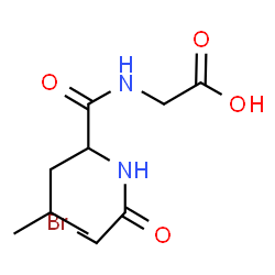 ChemSpider 2D Image | N-(Bromoacetyl)leucylglycine | C10H17BrN2O4