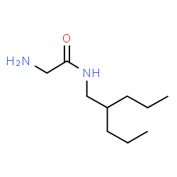 ChemSpider 2D Image | N-(2-Propylpentyl)glycinamide | C10H22N2O