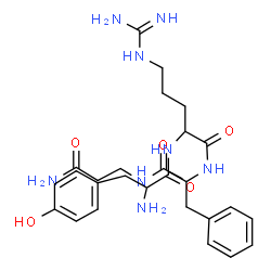ChemSpider 2D Image | Tyrosylarginylphenylalanyl-beta-alaninamide | C27H38N8O5