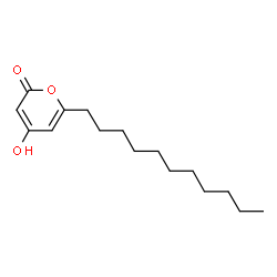 ChemSpider 2D Image | 4-hydroxy-6-undecylpyran-2-one | C16H26O3