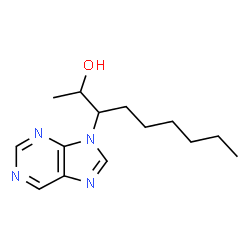 ChemSpider 2D Image | 3-(9H-Purin-9-yl)-2-nonanol | C14H22N4O