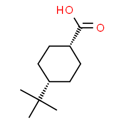 ChemSpider 2D Image | cis-4-tert-Butylcyclohexanecarboxylic Acid | C11H20O2