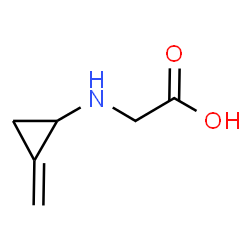 ChemSpider 2D Image | N-(2-Methylenecyclopropyl)glycine | C6H9NO2