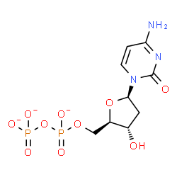 ChemSpider 2D Image | 2'-deoxy-Cytidine 5'-pyrophosphate | C9H12N3O10P2