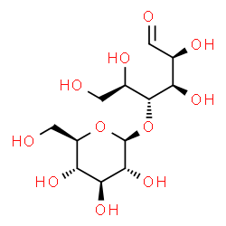 ChemSpider 2D Image | 4-O-Î²-D-Glucopyranosyl-D-mannose | C12H22O11