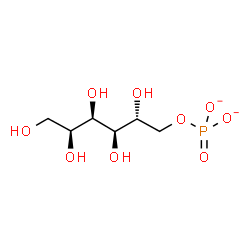 ChemSpider 2D Image | D-glucitol 6-phosphate | C6H13O9P