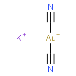ChemSpider 2D Image | POTASSIUM GOLD CYANIDE | C2AuKN2