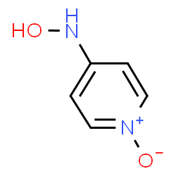 ChemSpider 2D Image | N-Hydroxy-4-pyridinamine 1-oxide | C5H6N2O2