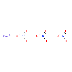 ChemSpider 2D Image | curium nitrate | CmN3O9