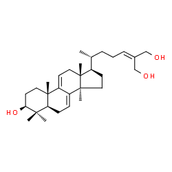 ChemSpider 2D Image | Ganodermatriol | C30H48O3