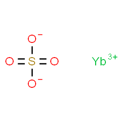 ChemSpider 2D Image | Sulfuric acid, ytterbium(3+) salt (3:2) | O4SYb
