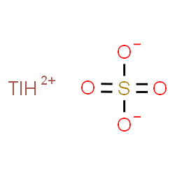 ChemSpider 2D Image | Thallium(II) sulfate (1:1) | O4STl