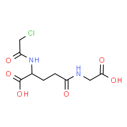 ChemSpider 2D Image | N-(Chloroacetyl)-gamma-glutamylglycine | C9H13ClN2O6