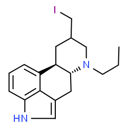 ChemSpider 2D Image | 8-(Iodomethyl)-6-propylergoline | C18H23IN2